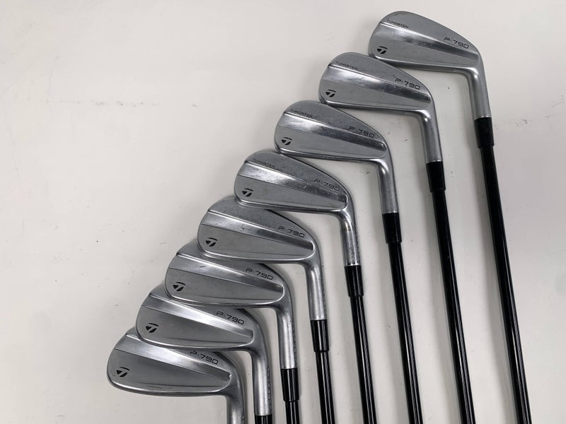 TaylorMade P790 2023 Iron Set 4-PW+AW MMT 304SS 75g Stiff Graphite Mens RH