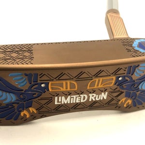 2022 Bettinardi Limited Run Tiki SS28 Half Moon Slant 33" Putter w/Head Cover