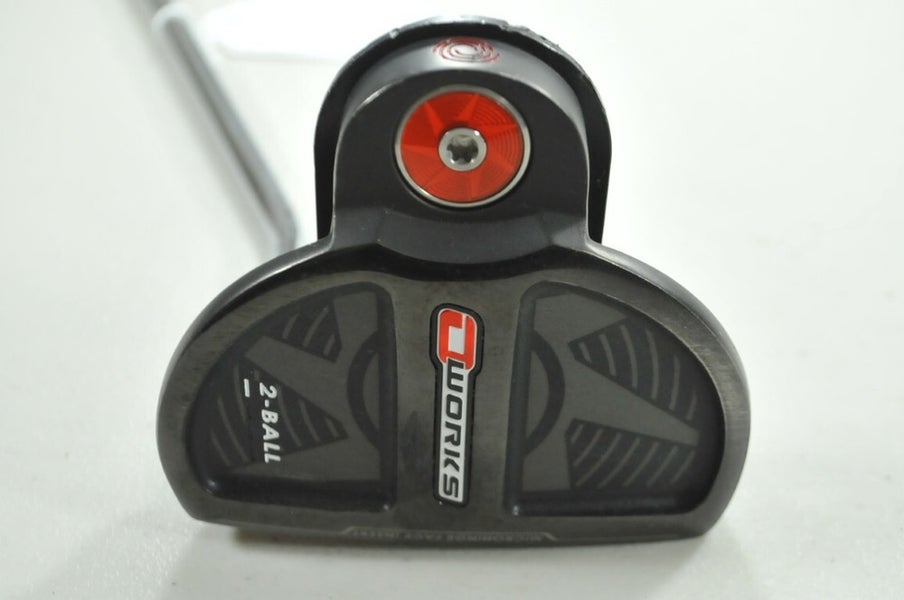 Odyssey O-Works 2-Ball Black 35" Putter Right Steel # 193132