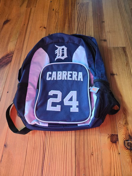 Blue Kids Unisex Detroit Tigers Cabrera Backpack (Used)