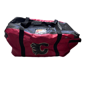 Warrior Bag - Used NHL Pro Stock Hockey Bag - *Calgary Flames*