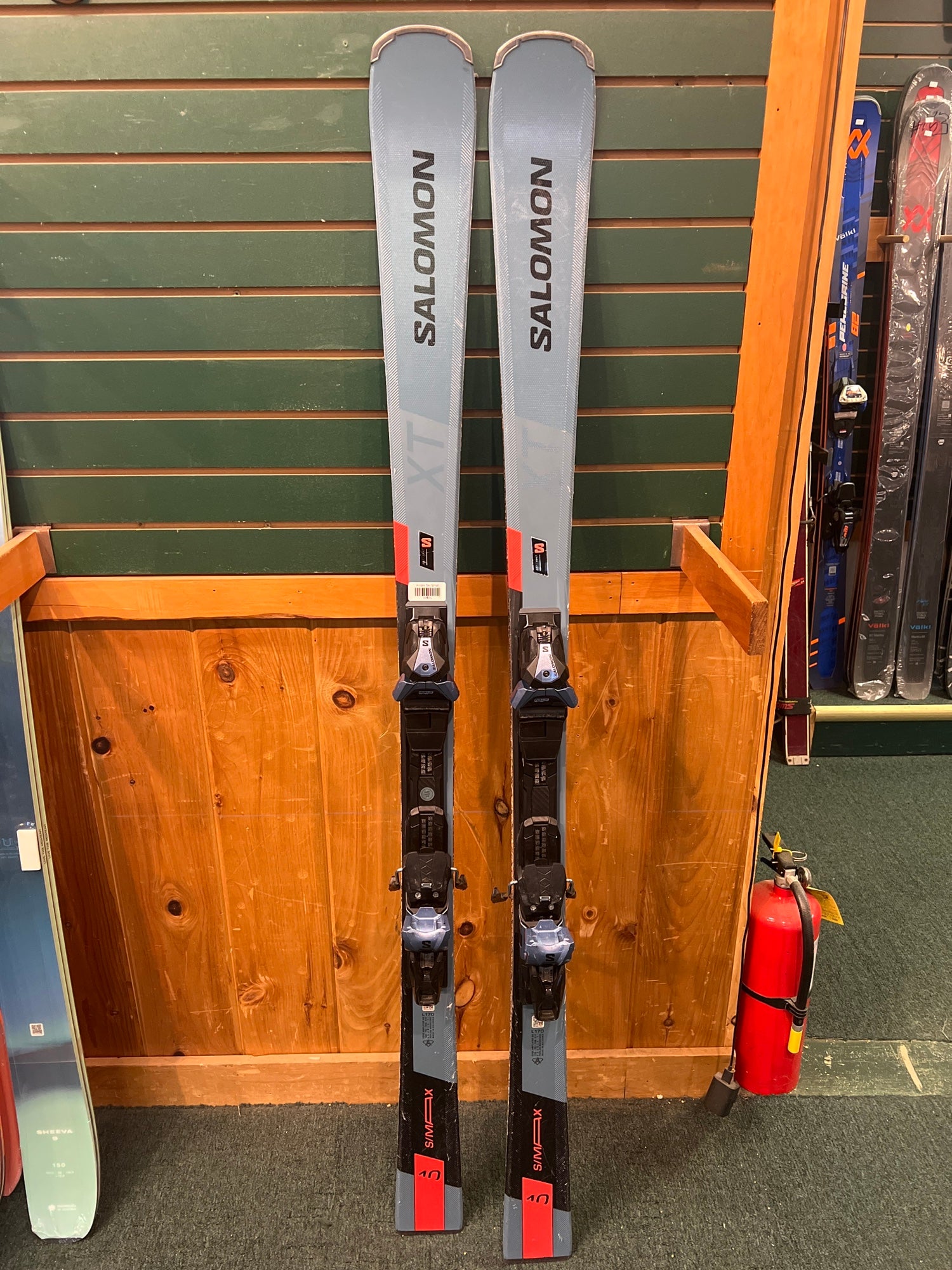 Salomon Pilot 4 オレンジスキー板 SALOMON スキー板（色