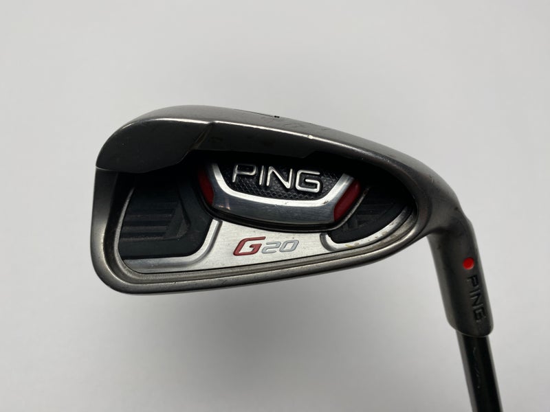 Ping G20 Single 7 Iron Red Dot 1* Flat TFC 169 I Regular Graphite Mens RH