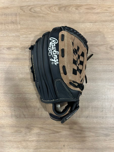 Rawlings Playmaker Series Right Hand Throw Outfield Baseball Glove 13" (Used)