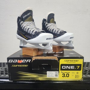 Bauer Supreme One.7 Hockey Goalie Skates Size 3 (New)