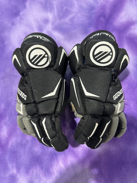 Black Maverik Charger Lacrosse Gloves 9" (Used)