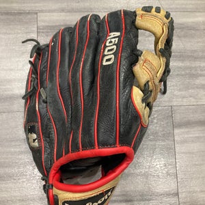 Brown Wilson A500 Right Hand Throw First Base Baseball Glove 11" (Used)