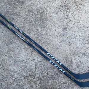 2 Pack CCM RibCor Trigger2 PMT Pro Stock Hockey Stick 105 Flex P90 Left 62731