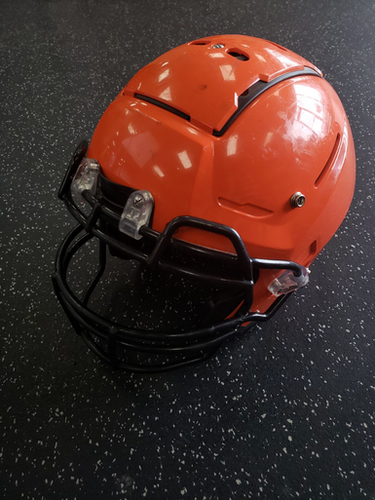 Used Schutt F7 FB Helmet Orange LG 11849-S000026249