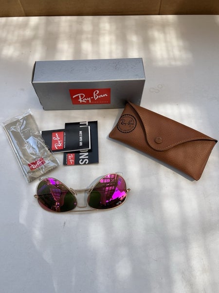 RAY BAN RB3025 112 4T Gold Aviator 58 mm Unisex Sunglasses