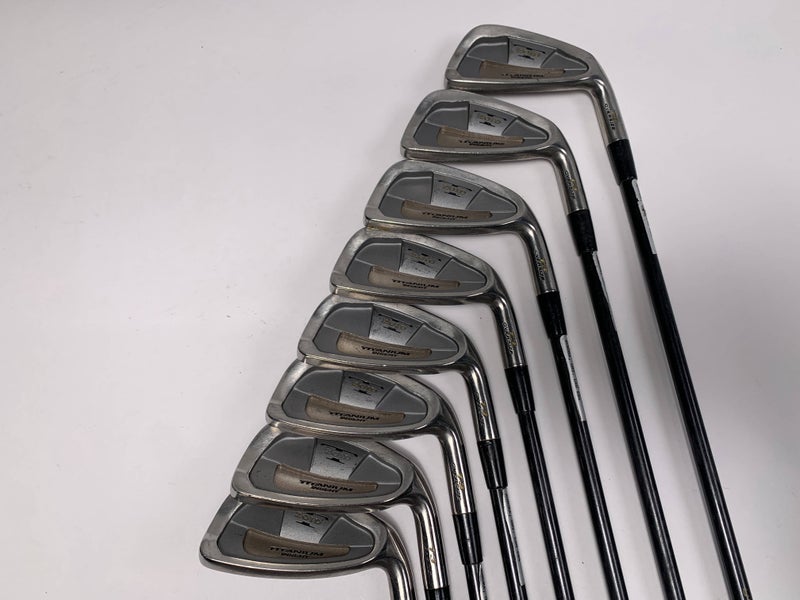 Mizuno T-Zoid T-3 Oversize Iron Set 3-PW Turbo Gold Regular Graphite Mens RH