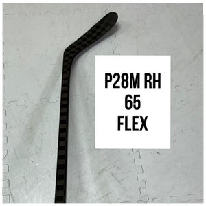 Senior(1x)Right P28M 65 Flex 63” PROBLACKSTOCK Pro Black Out Unbranded Pro Stock Nexus Hockey Sticks