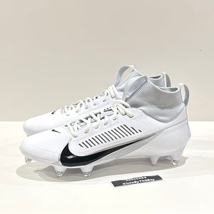 Nike Vapor Edge Pro 360 2 D Football Cleats White Size 14 FJ7023-100 Detachable