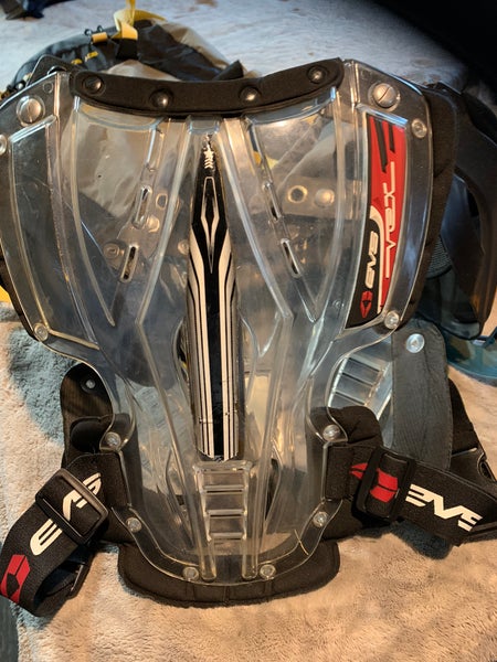 (Used) Gmax MX-46-Y Helmet / EVS Vex Body Shield