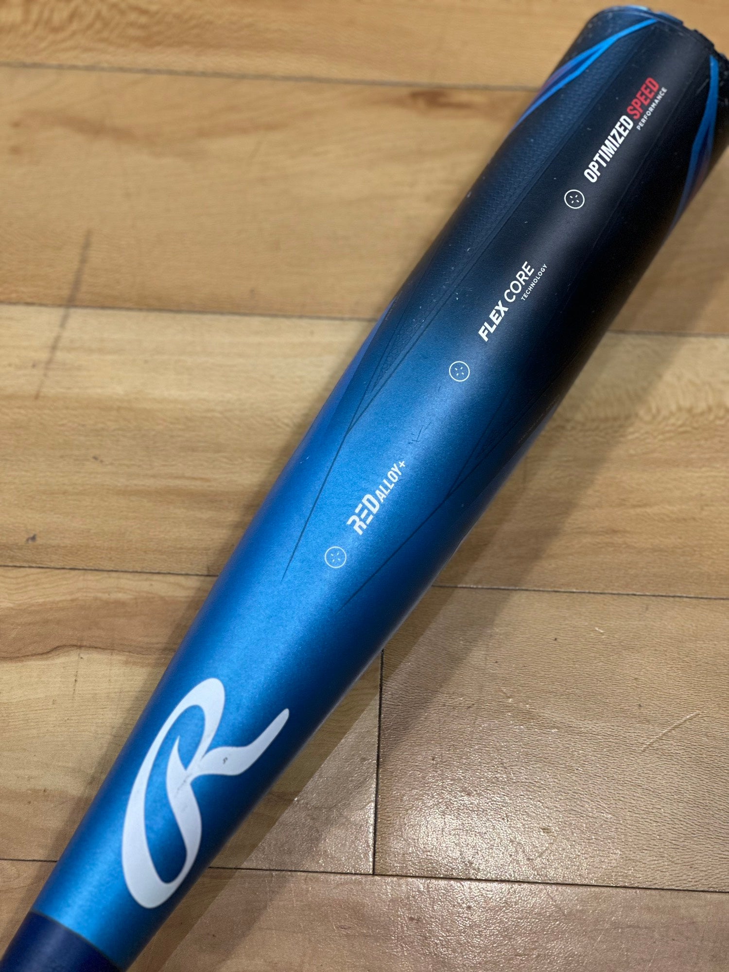 Batte Baseball Rawlings Clout Alloy 2023 – 30", -10, 20 Oz – Alliage, Bleue