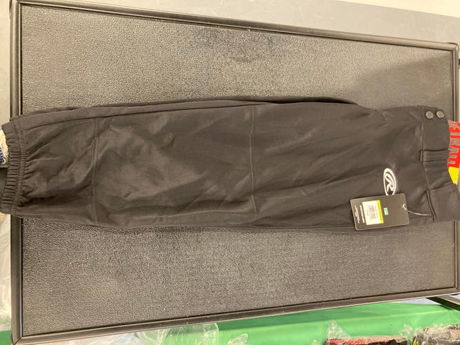 Black Women's Large Adult Rawlings Game Pants (New)