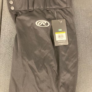 Black Women's XL Adult Rawlings Game Pants (New)