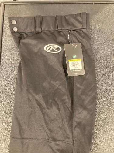 Black Women's XL Adult Rawlings Game Pants (New)
