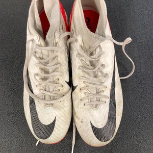White Men's Size M 8.0 (W 9.0) Nike Mercurial superfly 9 Cleats (Used)