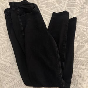 American Eagle Dream Stretch Women’s Hi-Rise Jeggings Size 6 Long Black