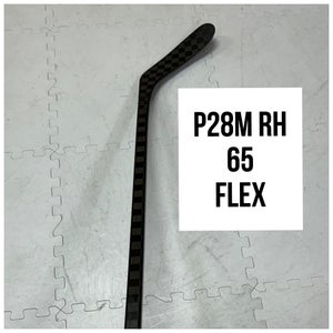 Senior(1x)Right P28M 65 Flex 63” PROBLACKSTOCK Pro Black Out Unbranded Pro Stock Nexus Hockey Sticks