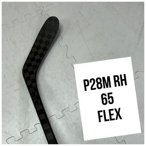 Senior(1x)Right P28M 65 Flex 66” PROBLACKSTOCK Pro Black Out Unbranded Pro Stock Nexus Hockey Sticks