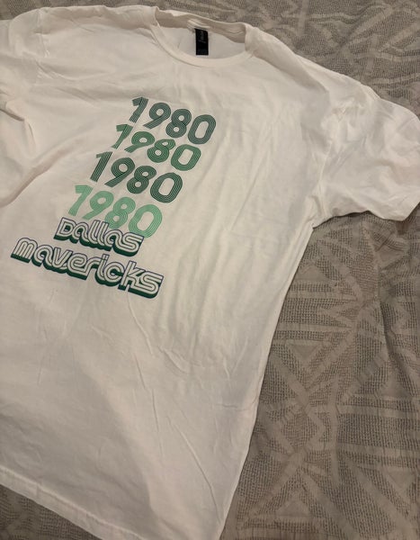 Dallas Mavericks NBA 1980 Retro Themed Shirt