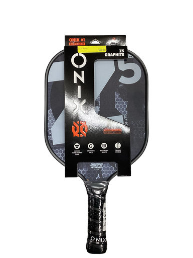 Used ONIX Z5 GRAPHITE Pickleball Racquet Black 11613-S000157074