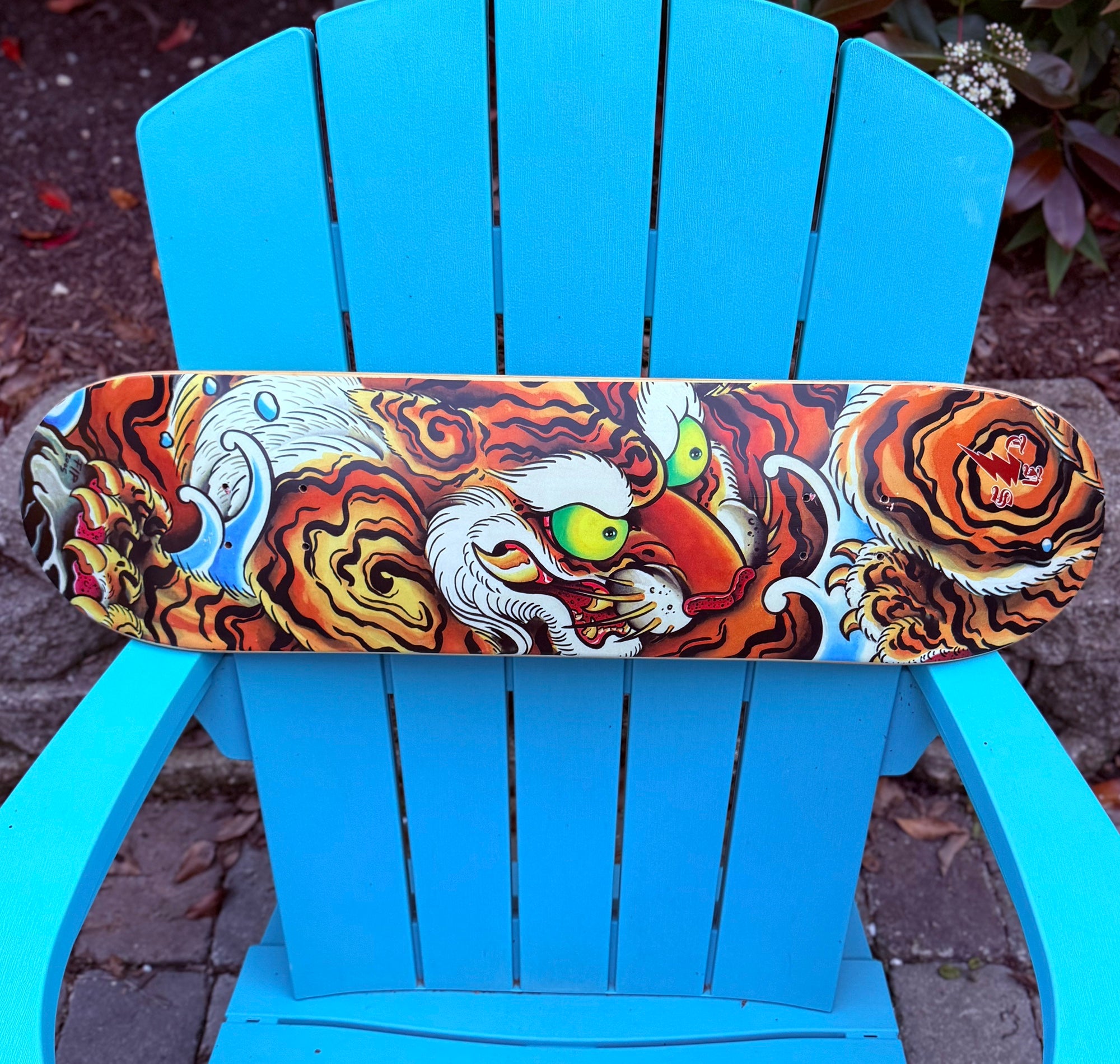TNS Industries Skateboard Deck - Rare Limited Edition NOS - Fip
