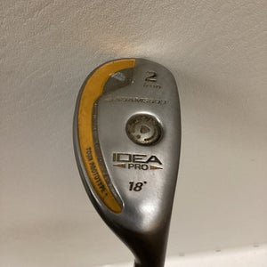 Used Adams Golf IDEA PRO 2 Hybrid Stiff Flex Graphite Shaft Hybrid Clubs 11725-S000447160