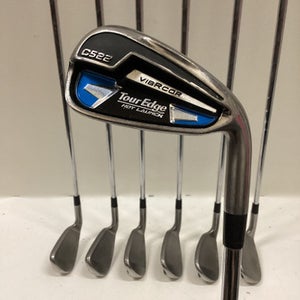 Used Tour Edge VIBCOR C522 5I-GW/AW Stiff Flex Steel Shaft Iron Sets 11725-S000451721