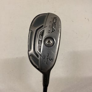 Used Adams Golf IDEA TECH 5 Hybrid Regular Flex Steel Shaft Hybrid Clubs 11725-S000458688
