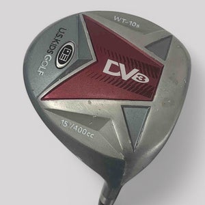 US Kids Golf USKG 15 400 cc Driver DV3 WT-10s Graphite Driver K-Flex 60 RH