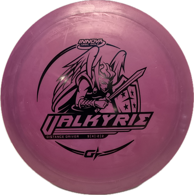 Used Innova VALKYRIE Disc Golf Driver Pink 168g 11443-S000193180