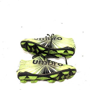 Used Umbro Soccer Cleats Green Junior 04 11860-S000288942