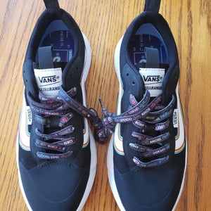 Vans Men Shoes Size 5 Womens 6.5 Ultrarange Exo Pride Sneakers Black White NEW