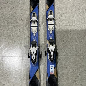 Women's Rossignol Temptation 75 145 cm All Mountain Skis With Bindings Max Din 10 (Used)
