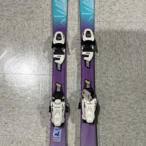 Women's Blizzard  Pearl 130 cm All Mountain Skis With Bindings (Used)