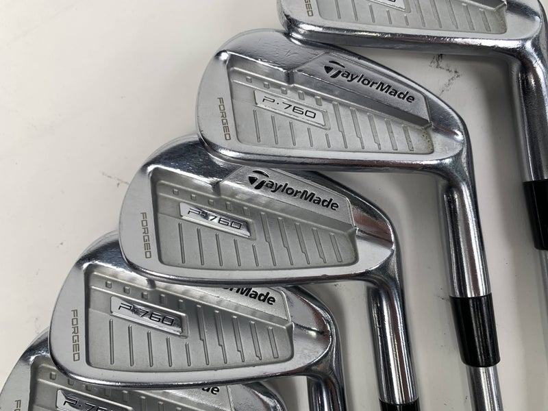 TaylorMade P760 2017 Iron Set 4-PW KBS Tour C-Taper Extra Stiff Steel Mens RH