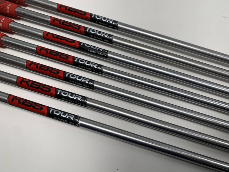 TaylorMade P760 2017 Iron Set 4-PW KBS Tour C-Taper Extra Stiff Steel Mens RH