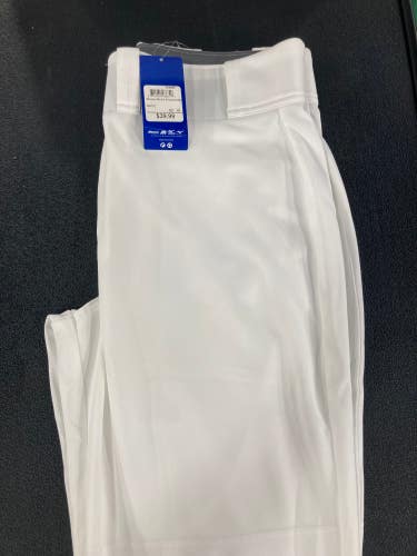 White Men's Medium Adult Mizuno Game Pants (New)