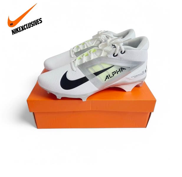 Nike Alpha menace pro 4 Elite Football Cleats FD7037-100  display picture 1