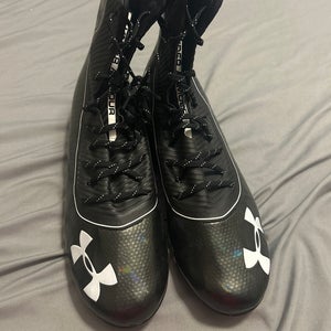 New - mens highlight football cleats under armor size 15