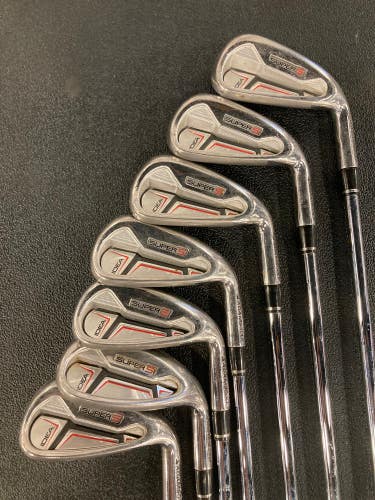 Men's Adams Idea Super S Iron Set | RH, Stiff Flex (#5 - PW/SW)