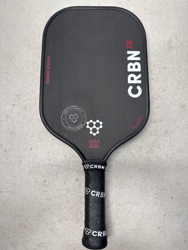 Used CRBN 3X 16 MM Pickleball Paddle - Black 11835-S000192959