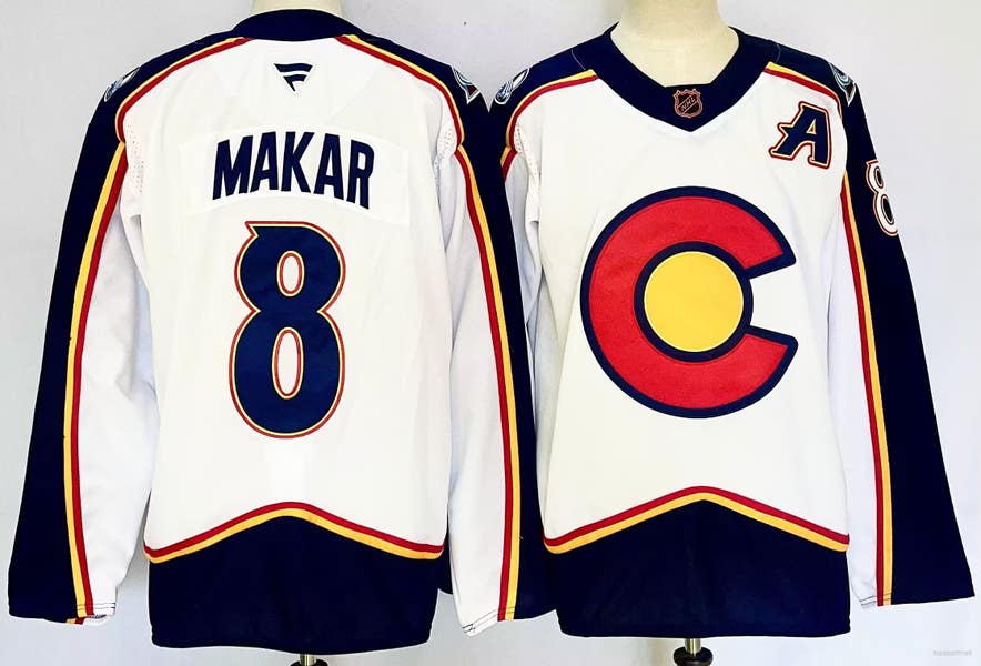 Ice Nhl Reverse Retro Jerseys Avalanche Hockey Avs Retro Jersey