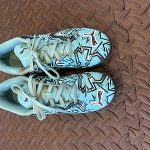 Blue Unisex Puma Turf Cleats Cleats (Used)