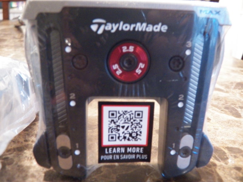 NEW LEFT HAND TAYLORMADE SPIDER GT MAX GOLF PUTTER SINGLE BEND 35 H/C + TOOL
