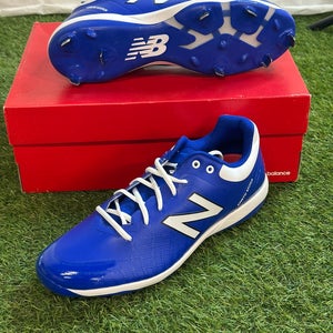 Blue Men's Size M 14.0 New Balance Low Top Footwear Metal (Used)