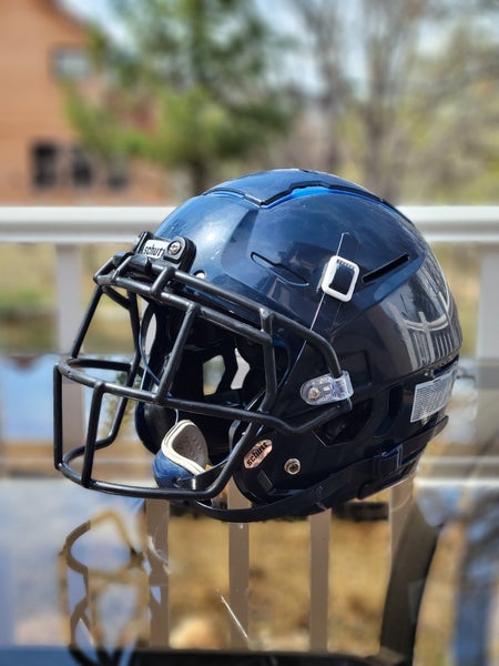 Schutt F7 LX1 Navy Blue Football Helmet Size Large Youth